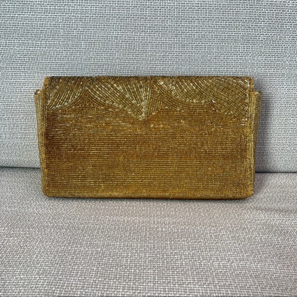 Vintage gold clutch - Picture 3 of 6
